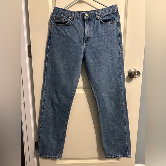 Calvin Klein Jeans Denim - Vintage Calvin Klein Jeans Women's Straight Leg in Blue